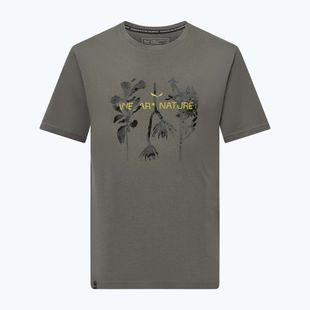 Herren Salewa Eagle Nature verblichenes grünes T-Shirt