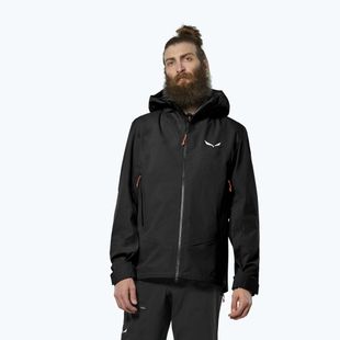 Herren Regenjacke Salewa Ortles GTX 3L EPE black out