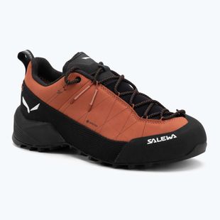 Damen-Zustiegsschuhe Salewa Wildfire Leather 2 GTX etruscan red/black