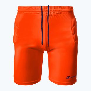 Torwart-Shorts Kinder Reusch Match Short Padded shocking orange/blue