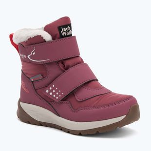 Kinderschuhe Jack Wolfskin Polar Bear-B Texapore Mid Vc raisin