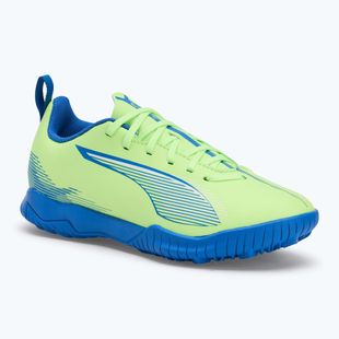 PUMA Ultra 5 Play TT Jr fizzy apple/puma weiß Kinder Fußballschuhe