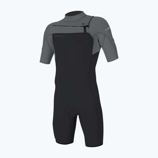 Herren Schwimm-Neoprenanzug O'Neill Hammer 2mm Chest Zip SS Spring IS6 tempered steel/smoke/smoke