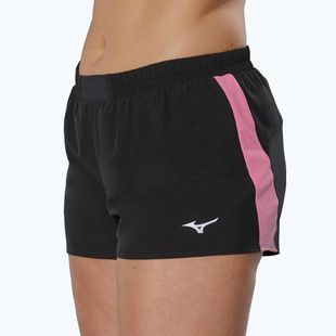 Lauf Shorts Mizuno Aero 2.5 black/wild orchid