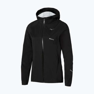 Damen-Laufjacke Mizuno Trail Waterproof 20K Hooded black