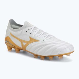 Fußballschuhe Mizuno Morelia Neo IV Beta Japan FG white/mp gold/cool gray 3c