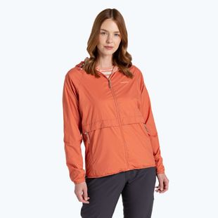 Women's Craghoppers NosiLife Rosa Reversible rot Sandstein / Ton Wind Jacke