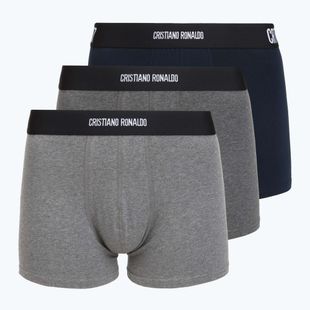 Herrenboxershorts CR7 Basic Trunk 3 pack multicolour