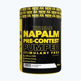 Pre-Workout-Supplement Fitness Authority Napalm Pre-Contest Pumped Stimulant Free 350 g cherry/ lemon