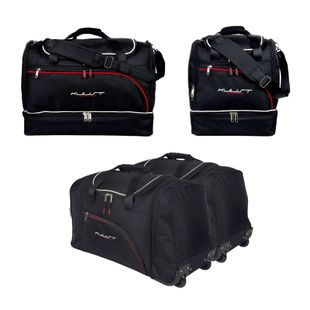 Gepäckträgertaschen-Set KJUST Kia Rio Limousine 2012-2016 4 Stk black