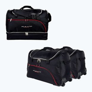Gepäckträgertaschen-Set KJUST Opel Mokka / Mokka X 2012-2019 3 Stk. Schwarz