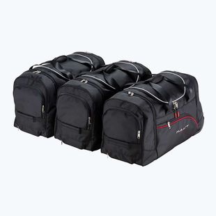 Gepäckträgertaschen-Set KJUST Mitsubishi Lancer Sportback 2007-2016 3 Stk. Schwarz
