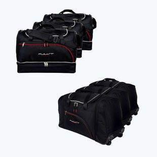 Gepäckträgertaschen-Set KJUST Volkswagen Caravella 2009-2015 6 Stk. Schwarz