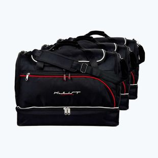 Gepäckträgertaschen-Set KJUST Volkswagen Polo 2009-2017 3 Stk. Schwarz