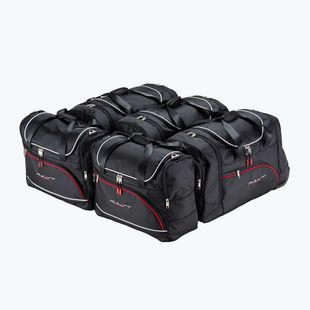 KJUST Audi Q7 Kofferraumtaschen Set 2015+ 5 Stück schwarz