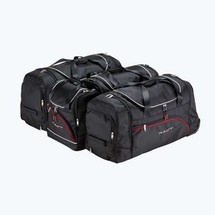 Gepäckträgertaschen-Set KJUST Peugeot 3008 2016+ 4 Stk. Schwarz