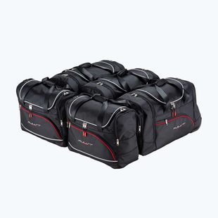 KJUST Audi A6 Allroad Kofferraumtaschen Set 2019+ 5 Stück schwarz