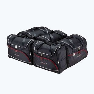 Gepäckträgertaschen-Set KJUST Volvo S60 2018+ 5 Stk. Schwarz