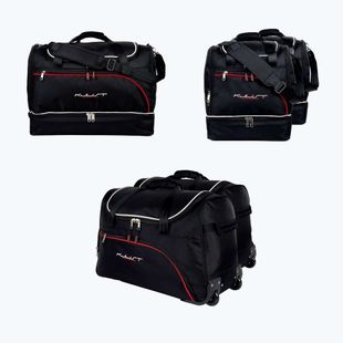 Gepäckträgertaschen-Set KJUST Opel Combo 2018+ 6 Stk. Schwarz