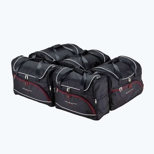 Gepäckträgertaschen-Set KJUST Volvo S60 Mhev 2020-2023 5 Stk. Schwarz