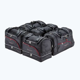 KJUST Kofferraumtaschen-Set Audi A6 Limousine C8 2018+ 5 Stück schwarz