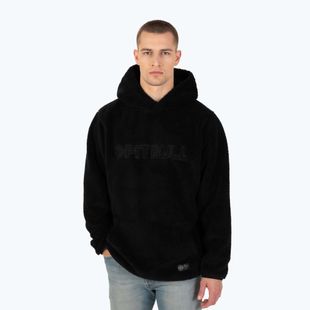 Herren Pitbull West Coast Aragon Sweatshirt mit Kapuze schwarz