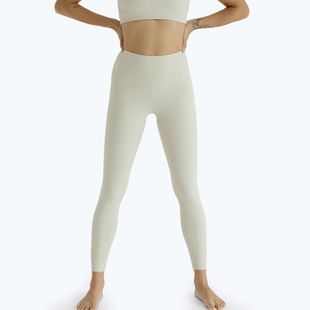 Damen Yoga-Leggings JOYINME Unity Gerippt 7/8 buttercream