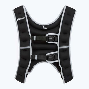 XTREXO gewichtete Trainingsweste schwarz WV-08