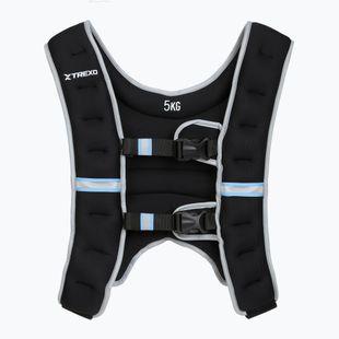 XTREXO gewichtete Trainingsweste schwarz WV-05