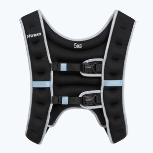 XTREXO gewichtete Trainingsweste schwarz WV-05
