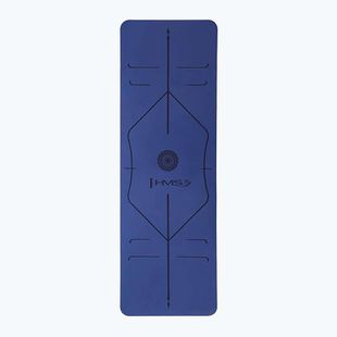 Yogamatte HMS YM10 8 mm dunkelblau