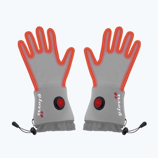 Glovii GLG grau beheizte Handschuhe