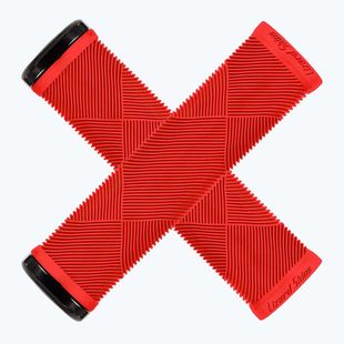 Lenkergriffe Lizard Skins Single-Clamp Strata candy red
