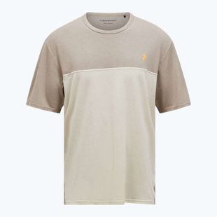 Herren Peak Performance Trail Wool Blend T-Shirt avid beige/sand fog