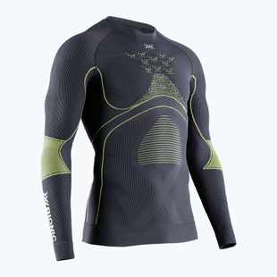 Herren Thermoaktivshirt X-Bionic Energy Accumulator 4.0 charcoal/yellow