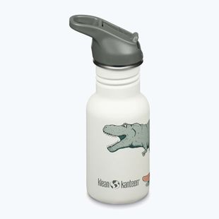 Klean Kanteen Flip Seal Sport Cap Straw 355 ml dino skate Kinderreiseflasche
