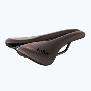 Fahrradsattel Selle Italia Novus Boost Evo Gravel TM, Superflow, Mangan-Schiene, Soft-Trek braun