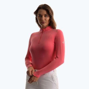 Thermoaktiver Sweatshirt Hoodie Damen Fischer Enbasis Pro calypso coral