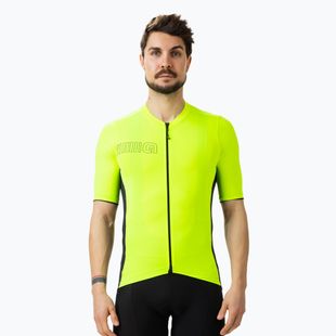 Herren Alé Color Block Fahrradtrikot gelb L14246019
