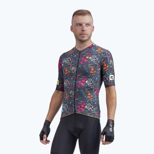 Herren Alé Tattoo grau Fahrradtrikot L22111403