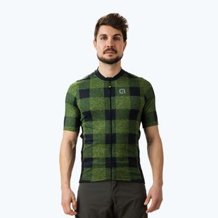 Herren Alé Schottisch grünes Radtrikot L22133462