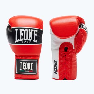 Boxhandschuhe LEONE 1947 Shock Pro pink/red