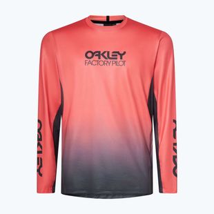 Fahrrad-Longsleeve Herren Oakley Maven Coast 2.0 gradient paloma/black