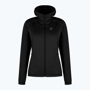 Damen-Hoodie Montura Fadis Grid Hooded Maglia black