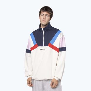 Herren Kaotiko Aleck Sweatshirt navy / elfenbein / rot