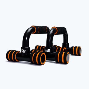 Liegestützgriffe GymBeam black/orange