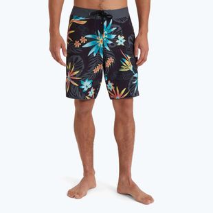 Men's O'Neill Hyperfreak Mysto Scallop 19'' schwarz mysto scallop swim shorts