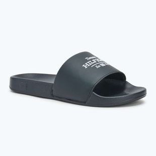 Badeschlappen Schlappen Herren Tommy Hilfiger Embroid 85 Pool Slide desert sky
