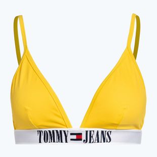 Tommy Hilfiger Triangle Rp gelbes Badeanzug-Oberteil