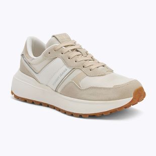 Tommy Jeans Damen Cleated Runner weiß Ton Schuhe